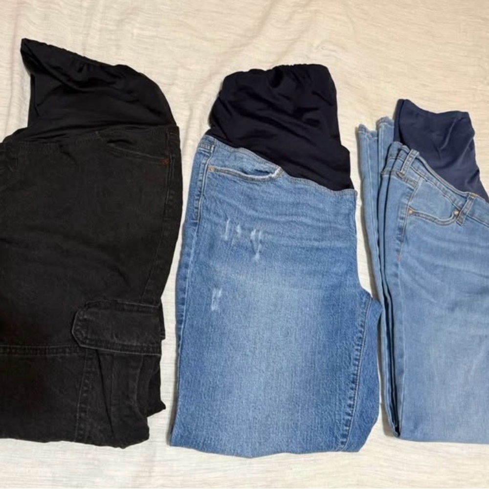 Maternity Jeans Bundle Size 6